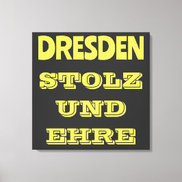 Wunderbares Design für alle Dresdner Leinwanddruck