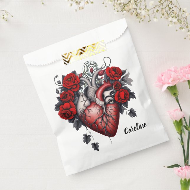Wunderbares gotisches Viktorianisches Herz Geschenktütchen (Versiegelt)