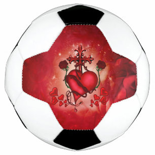 Wunderbares Herz Fußball