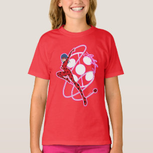 Wunderbares Ladybug-Abzeichen T-Shirt