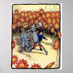 Wunderbares Land des Oz Poster