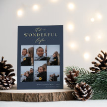 Wunderbares Leben | 6 FotoCollage Weihnachten