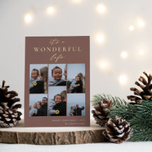Wunderbares Leben | 6 FotoCollage Weihnachten
