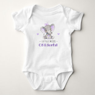 Wunderbares Mädchen 1. Erster Geburtstag Süß Baby Strampler