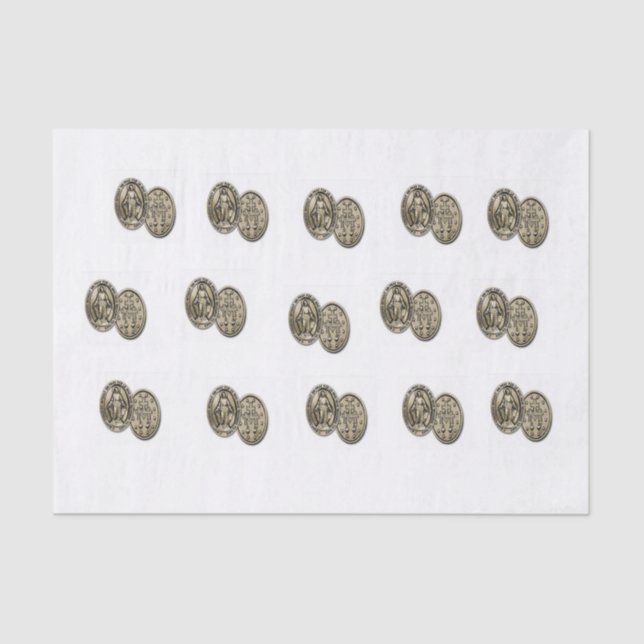 Wunderbares Medaillenpapier Seidenpapier (Vorderseite)