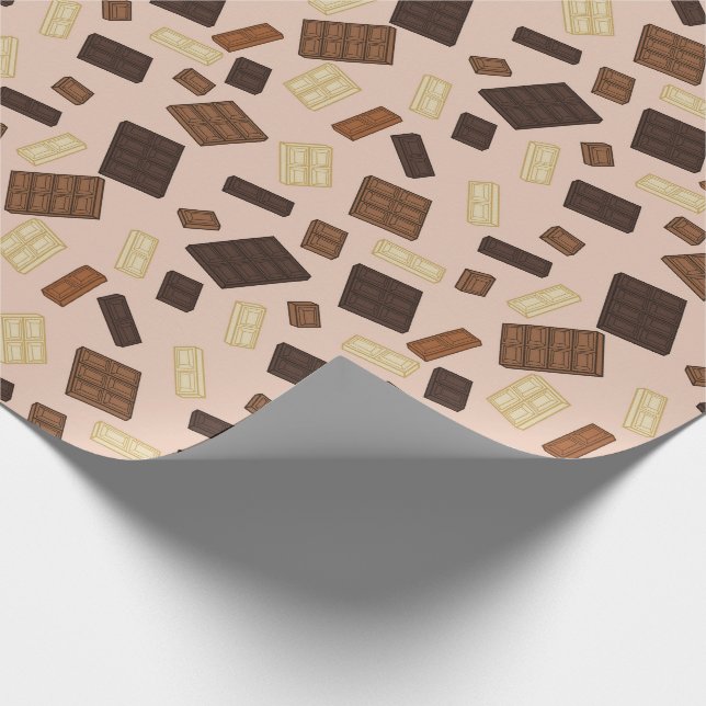 Wunderbares Schokoladenbrot Geschenkpapier (Ecke)