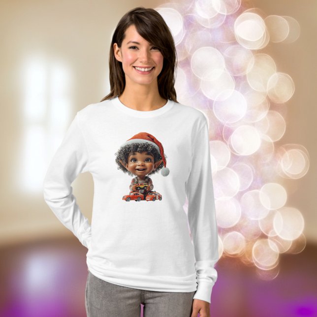 Wunderbares Weihnachtself-T-Shirt T-Shirt (Von Creator hochgeladen)