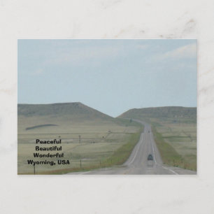 Wunderbares Wyoming Postkarte