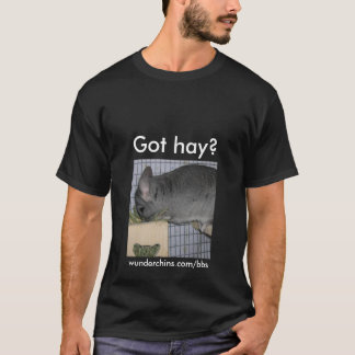 Wunderchins got der dunklen Heu-Männer T-Shirt