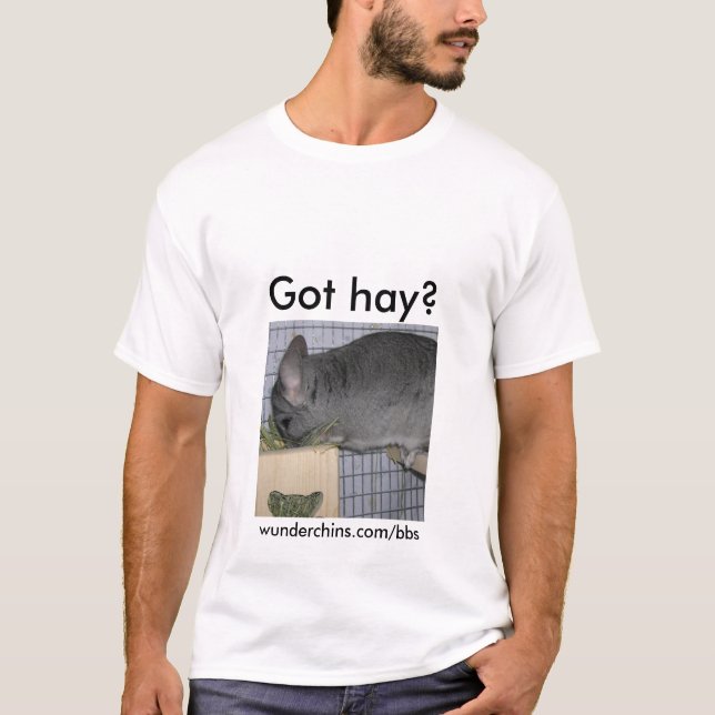 Wunderchins got Heu--Männer T-Shirt (Vorderseite)