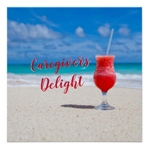 Wunderglänzendes Poster für Caregiver