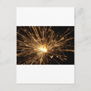 Wunderkerze Postkarte