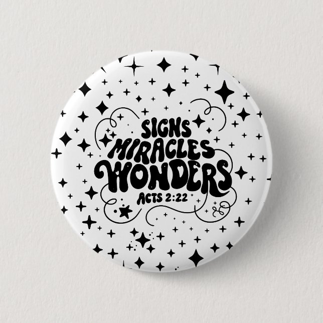 Wunderknopf Button (Vorderseite)