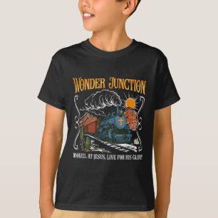 Wunderknotenpunkt Staunen über Jesus Christliches T-Shirt
