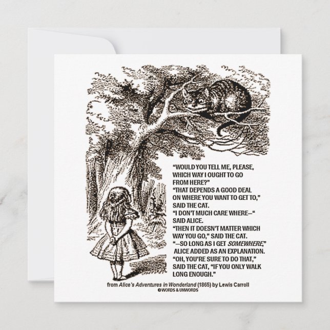 Wunderland, auf welche Weise ich mein Angebot mach (Vorderseite)