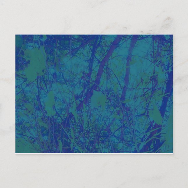 Wunderland in Twilight Postkarte (Vorderseite)