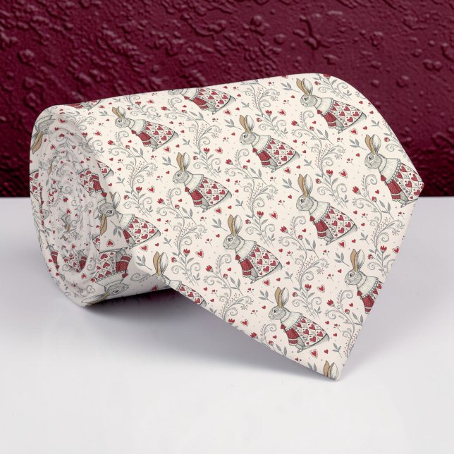 Wunderland-Klassiker-Muster Krawatte (Von Creator hochgeladen)