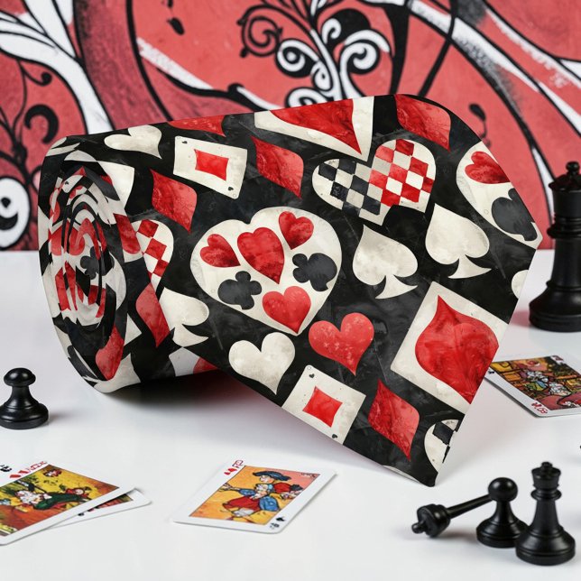 Wunderland-Klassiker-Muster-Schlips Krawatte (Von Creator hochgeladen)