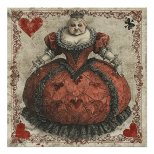 Wunderland Königin des Herzens: Der Monarch Poster
