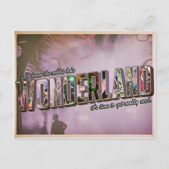 Wunderland. Postkarte (Vorderseite)