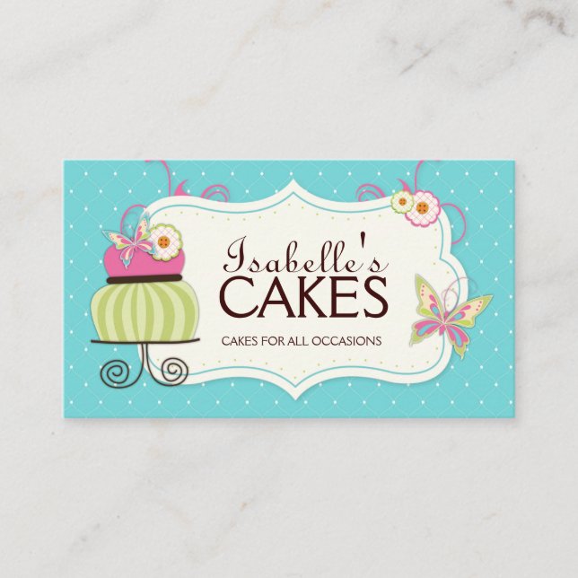 Wunderliche Bäckerei-Visitenkarte Visitenkarte (Vorderseite)
