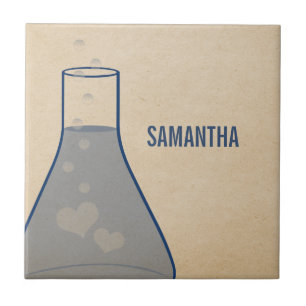 Wunderliche Becher-Fliese, blau Fliese