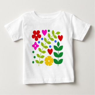 Wunderliche Blumen Baby T-shirt