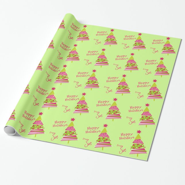 Wunderliche Feiertags-Verpackung von IHNEN Geschenkpapier (Ungerollt)