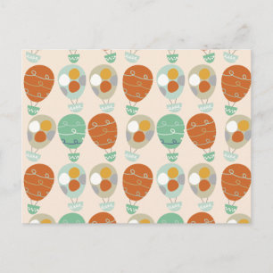 Wunderliche Heißluft-Ballone Postkarte