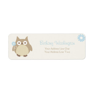 Wunderliche Jungen-Eulen-Babyparty