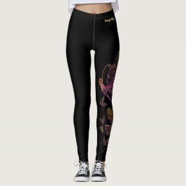 Wunderliche Libellen-Leggings Leggings