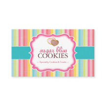 Wunderliche Plätzchen-Visitenkarten