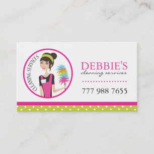 Wunderliche Reinigung hält Visitenkarten instand Visitenkarte