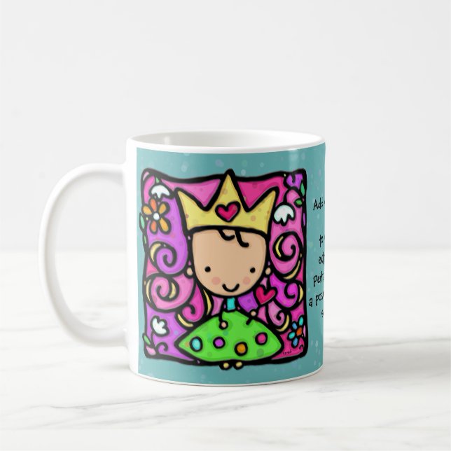 Wunderliche Schale wenig Textes Prinzessin Tasse (Links)