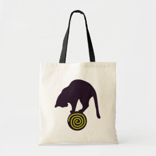 Wunderliche schwarze Katzen-Taschen-Tasche Tragetasche