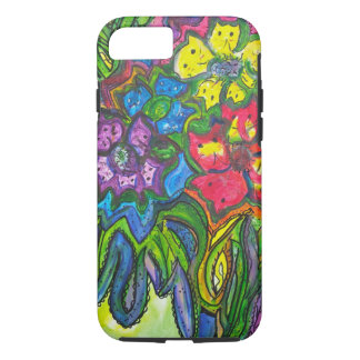 Wunderlicher Blumenstrauß des Kätzchens Case-Mate iPhone Hülle