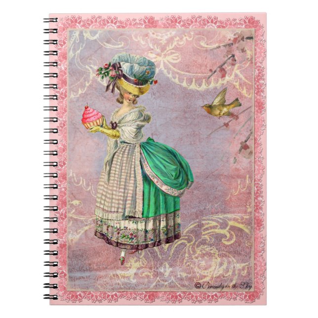 Wunderlicher Marie Antoinette u. Notizblock (Vorderseite)