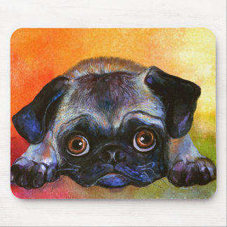 Wunderlicher Mops, der #1 Svetlana Novikova malt Mousepad
