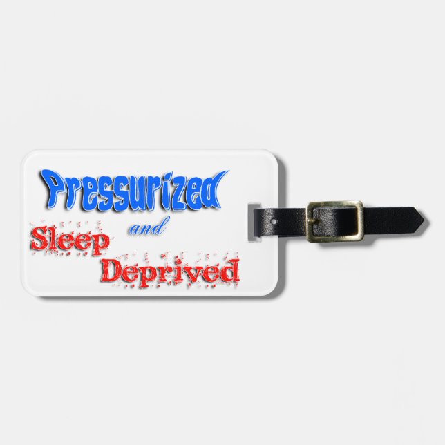 Wunderlicher Reise-Gepäckanhänger Gepäckanhänger (Vorderseite horizontal)