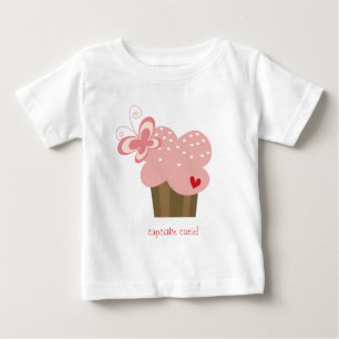 Wunderlicher rosa baby t-shirt