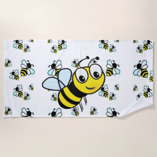 Wunderliches Bienen-Badetuch Strandtuch
