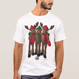 Wunderliches Ren: Die Elch-Brüder T-Shirt