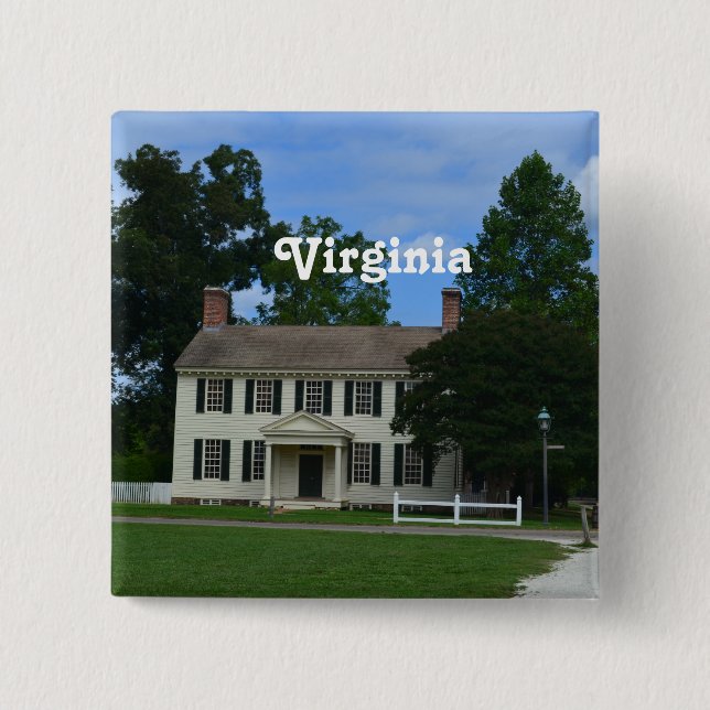 Wunderliches Williamsburg Button (Vorderseite)