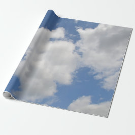 Wunderliches Wolken-Packpapier Geschenkpapier