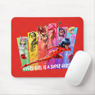 Wundermädchen   Jedes Mädchen ist ein Super-Held Mousepad