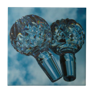 Wundern Sie sich beim Crystal Blue Skies Fliese