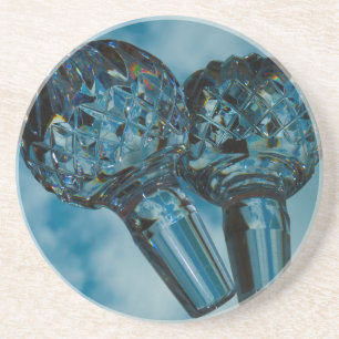 Wundern Sie sich beim Crystal Blue Skies Sandstein Untersetzer