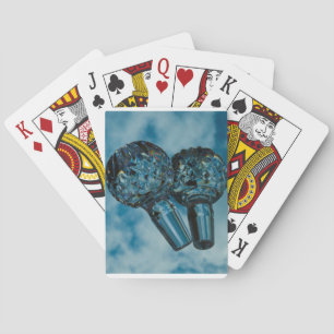 Wundern Sie sich beim Crystal Blue Skies Spielkarten