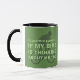 Wundern Sie sich, wenn mein Fahrrad an mich zu Tasse