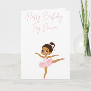 Wunderschön illustrierte Kleine Ballerina Einladung